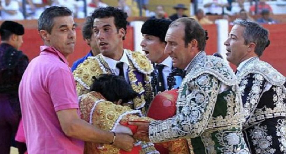 Matador gored to death live on Spanish television during controversial bullfight