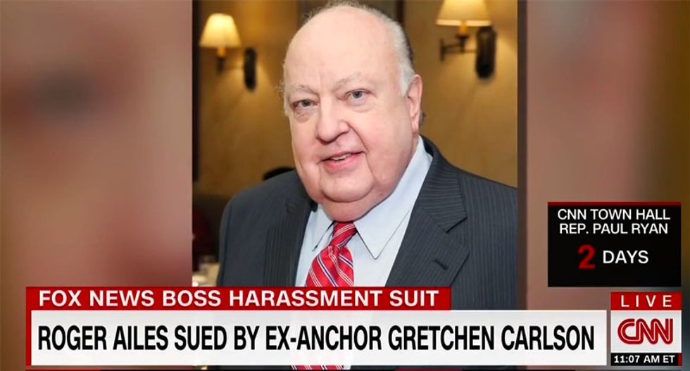 Stick a fork in him -- Roger Ailes steps down from Fox