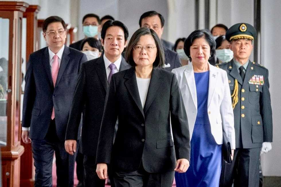 Tsai says China must 'coexist' with a democratic Taiwan