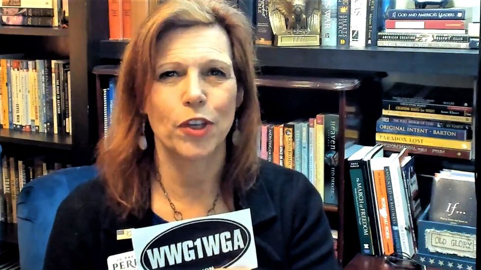 Far-right candidate thanks QAnon in Oregon GOP Senate primary victory speech