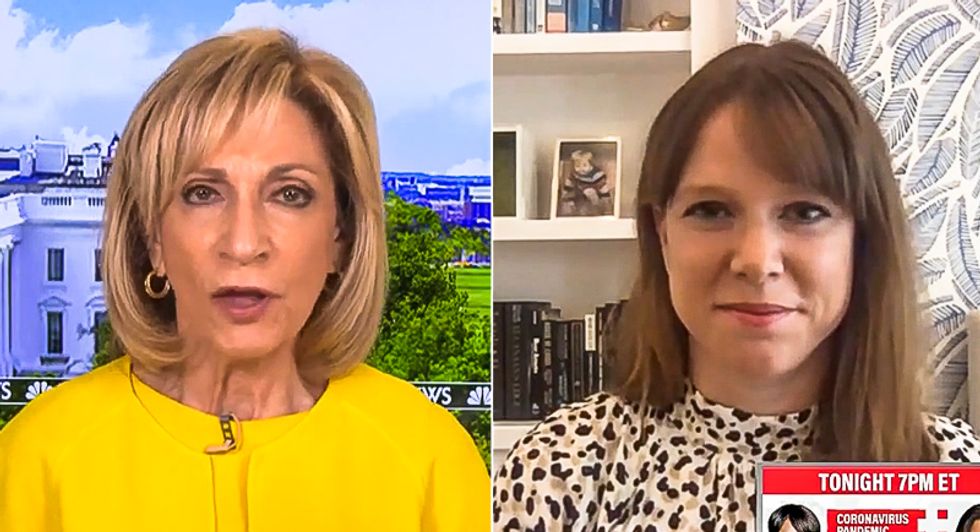 Andrea Mitchell praises Trump for being 'effective' at 'communication' about hydroxychloroquine