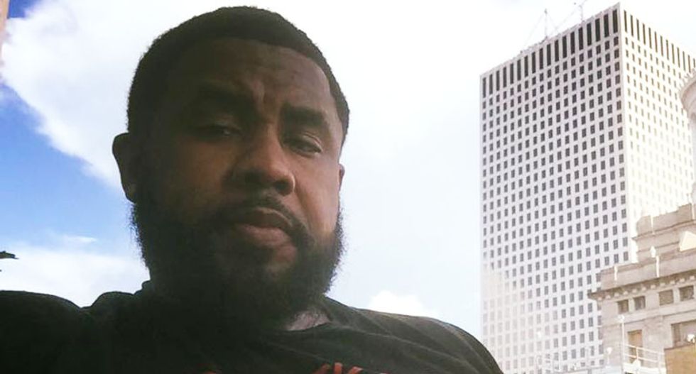 Man who first posted Alton Sterling video online arrested on 'bogus' charges of assault and battery