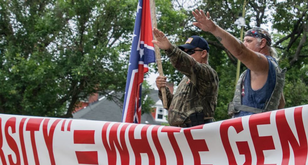 White nationalists terrorize Houston Book Fair in largest show of force since Charlottesville