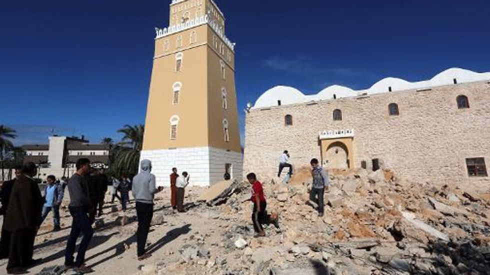 Islamic extremists allegedly behind destruction of ancient Murad Agha shrine in Libya