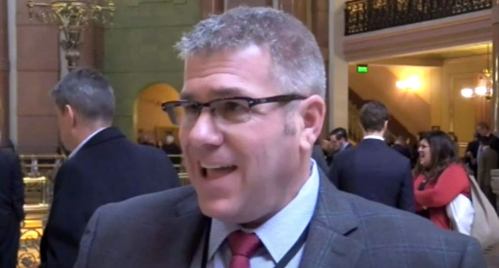 ‘Callous disregard for life’: Illinois Republican thrown out of legislative session for refusing to wear a mask