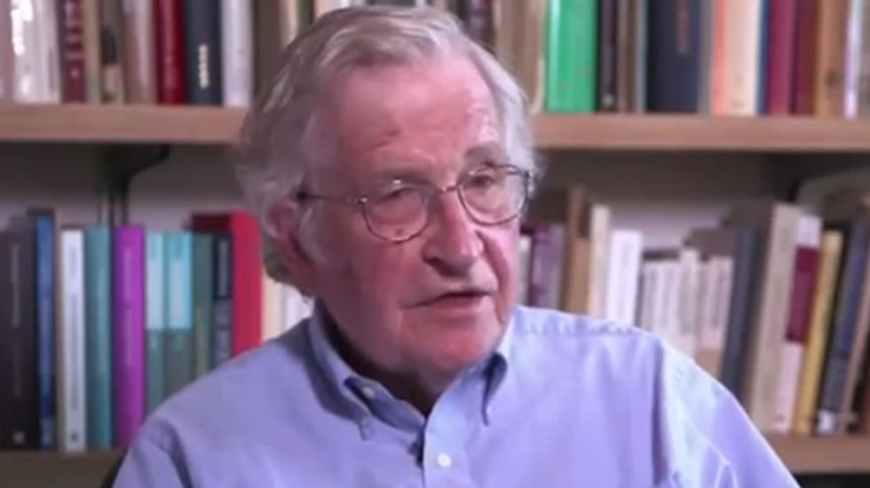Noam Chomsky on class warfare: The rich think worker insecurity is a good thing