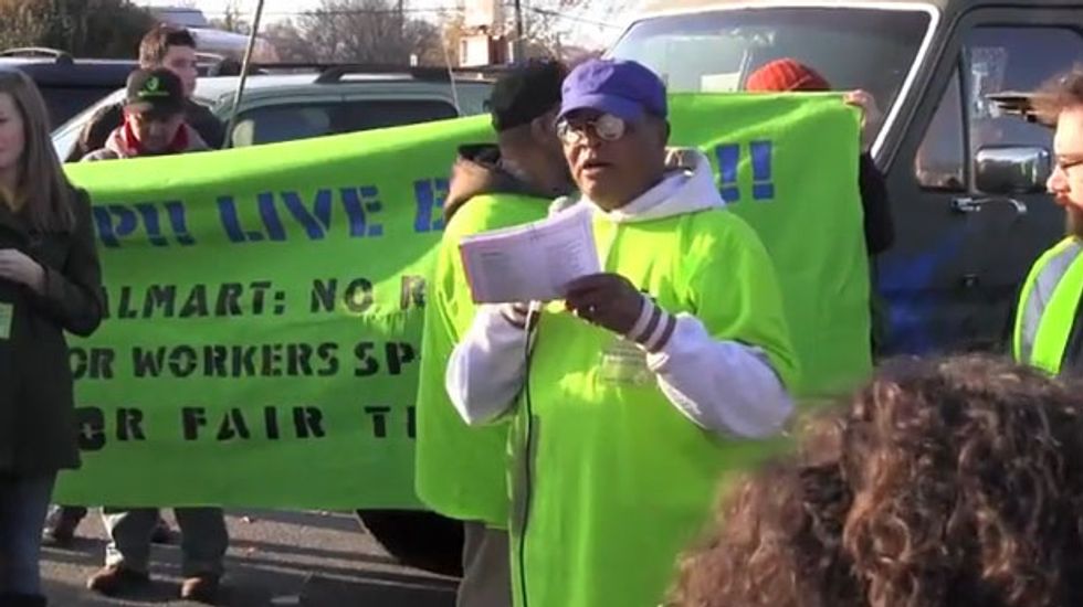 Black Friday protests across the U.S. demand improved conditions from Walmart