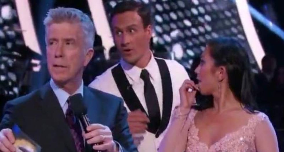 Swimmer Ryan Lochte attacked during live 'Dancing With The Stars' broadcast