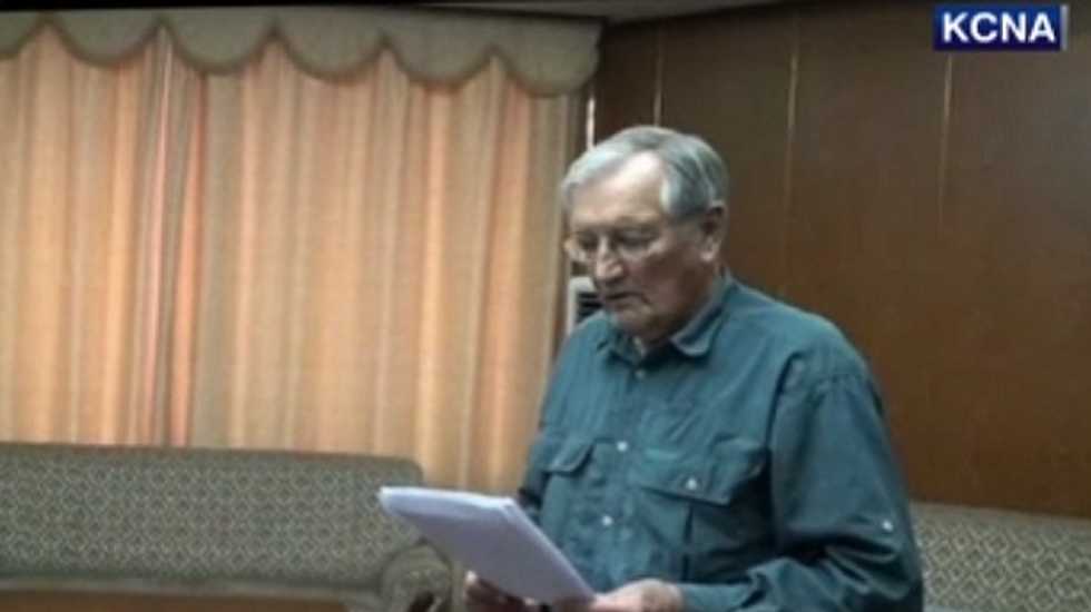 North Korea extracts 'apology' from detained American-Korean War veteran