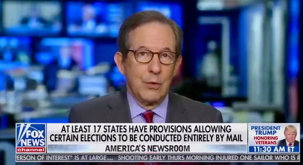 ‘No history of fraud at all’: Top Fox News anchor dismantles Trump’s vote by mail fear mongering