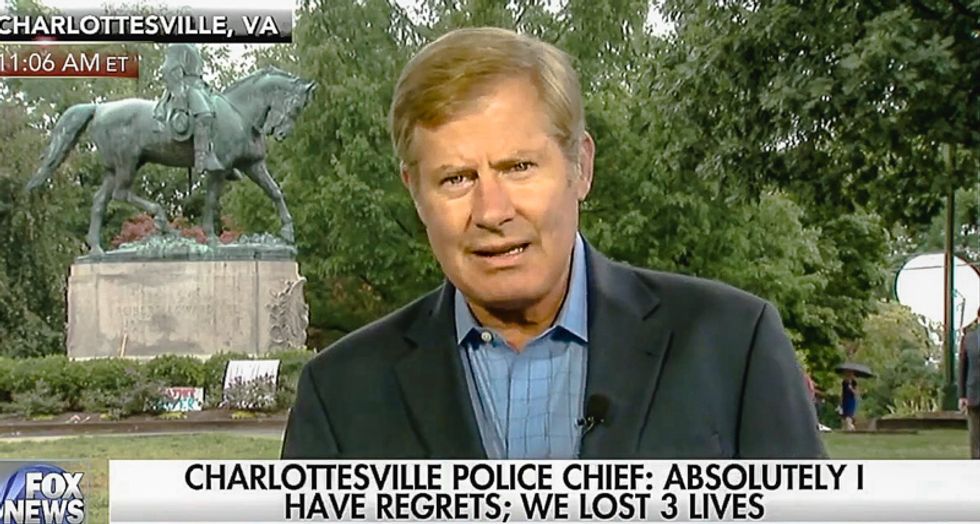 Fox News reporter in Charlottesville glorifies Nazi murder suspect as a 'white vigilante'