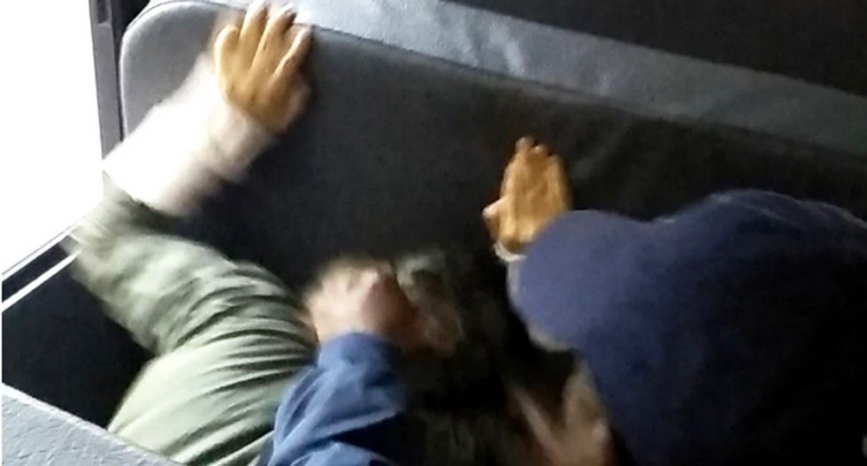 Shocking video shows NY school bus attendant abusing a 13-year-old girl with disabilities