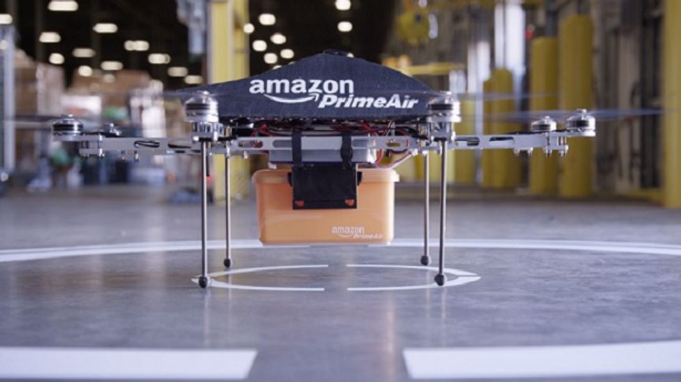 Amazon’s drone army welcomed by civil libertarians