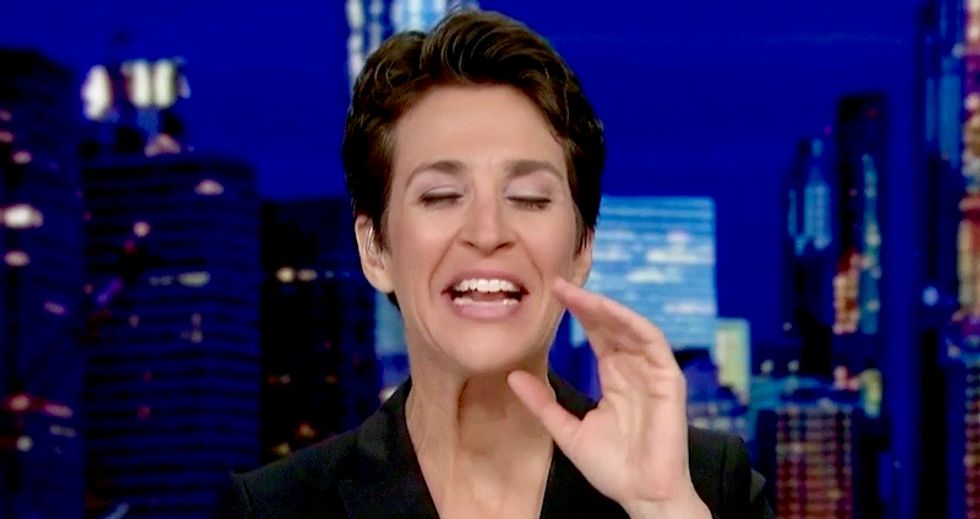 'Make America Proofread Again!': MSNBC's Rachel Maddow ridicules Trump campaign for dumb error in Kavanaugh email