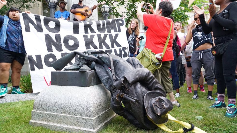 Georgia judge suspended after comparing anti-Confederate statue protesters to ISIS