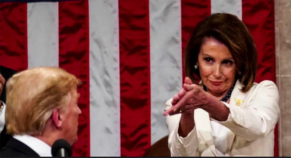 Pelosi is getting under Trump's skin -- and Dem lawmakers are sitting back and enjoying it: report