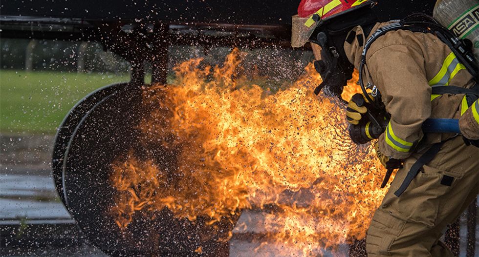 Woman manages to give birth despite being set on fire hours earlier