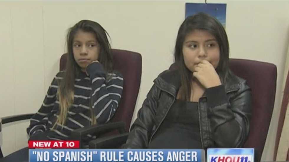 Texas principal bans Hispanic students from speaking Spanish to 'prevent disruptions'