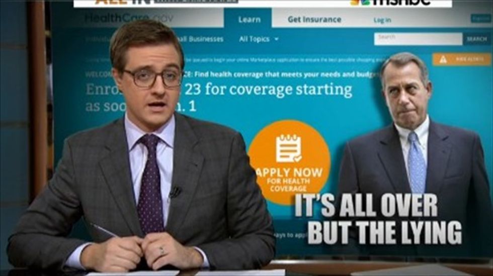 Chris Hayes mocks New York Post: Obamacare toddler horror story was pure bunk