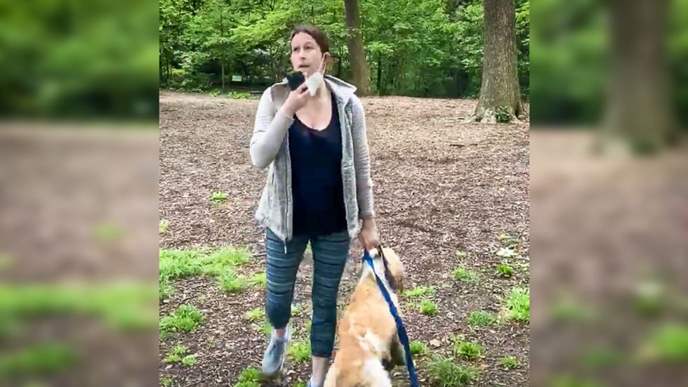 Woman who made false report about black man says her 'entire life is being destroyed right now'