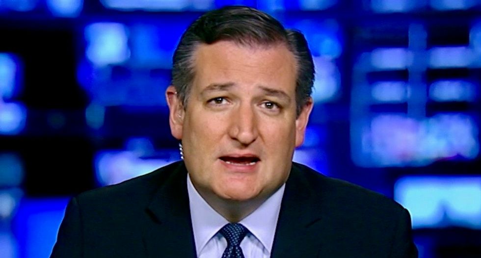 GOP senators led by Ted Cruz call on Trump to bypass Congress to give rich Americans yet another tax cut