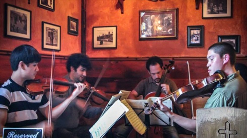 Did you hear the one about the orchestra that walked into a bar?