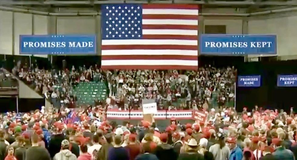 Watch live: Donald Trump holds rally in Topeka Kansas