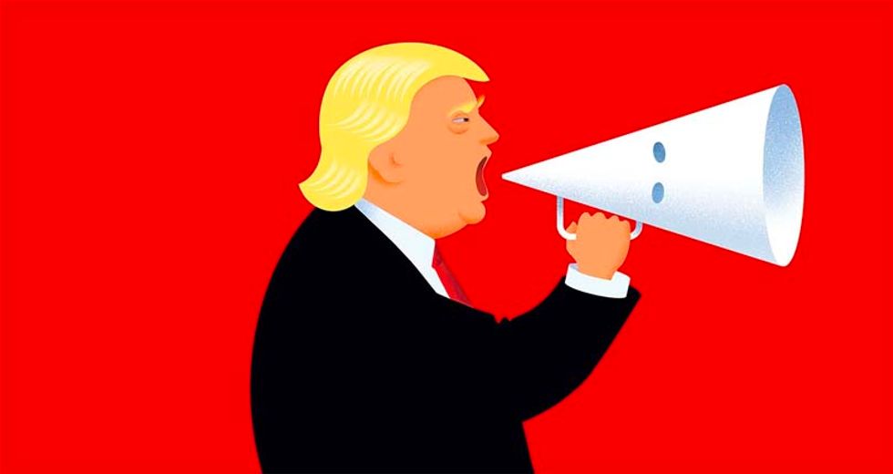 Economist magazine eviscerates ‘boorish, inept and unfit for office’ Trump with KKK cover