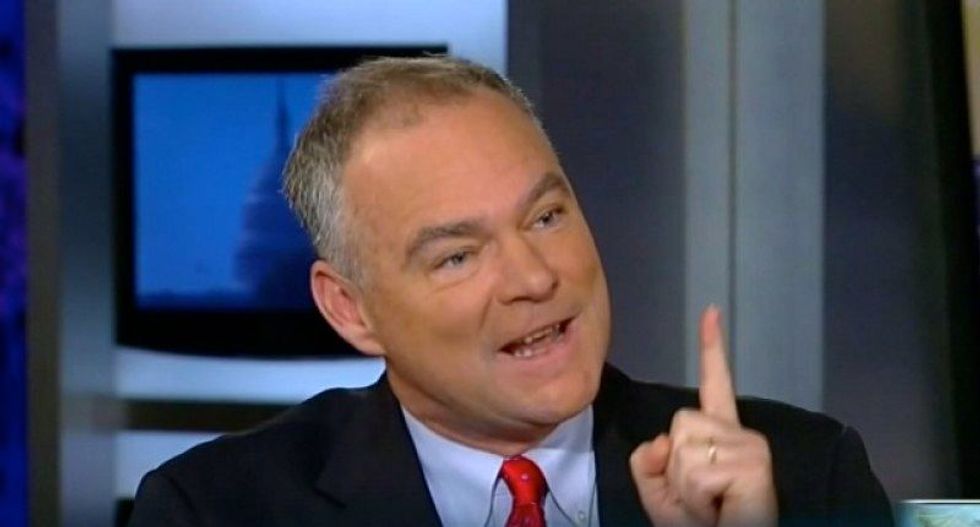 Hillary Clinton announces Virginia Sen. Tim Kaine as her VP pick