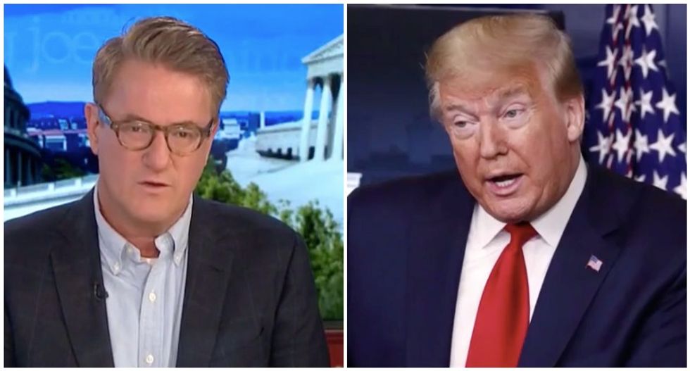 MSNBC's Morning Joe busts Trump for tweeting out 'vile' attacks to distract from 100,000 coronavirus deaths