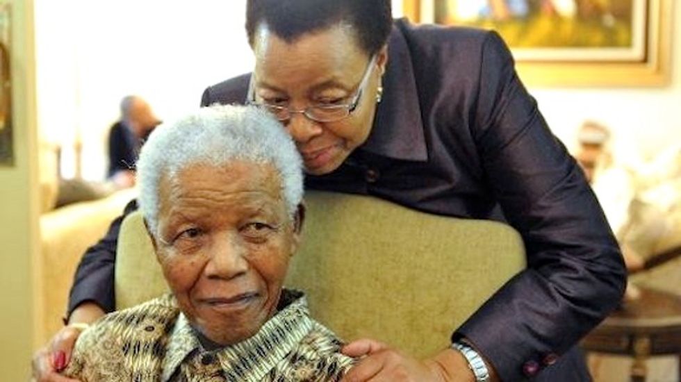 'It wasn't love at first sight,' says widow who made a 'decent man' of Mandela