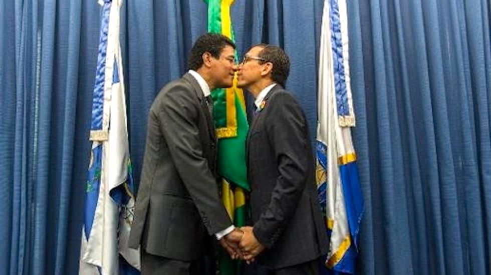 Couples tie knot en masse in Rio's first same-sex marriages