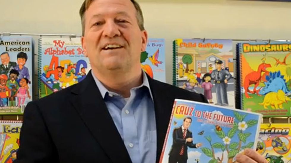 Ted Cruz coloring book for children says Obamacare 'worse than any war'