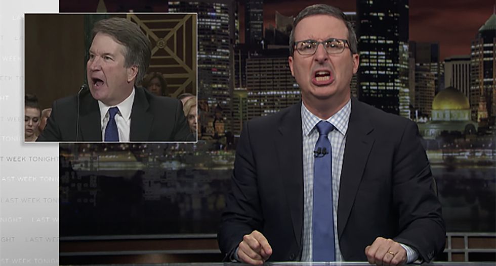 John Oliver unleashes on Republicans for their disgusting conspiracy theories: 'People would pay to yell at Jeff Flake'