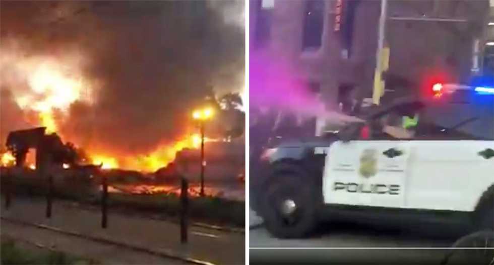 Shocking videos as Minneapolis burns -- after authorities refuse to arrest George Floyd’s killer