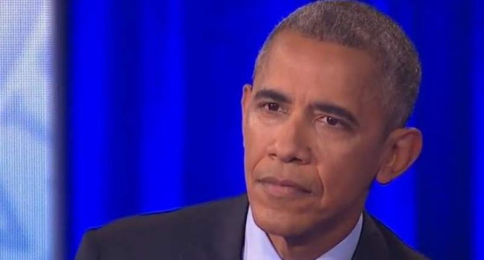 Obama draws a 'straight line' between Palin and Trump: GOP's 'fever just seems to get worse'