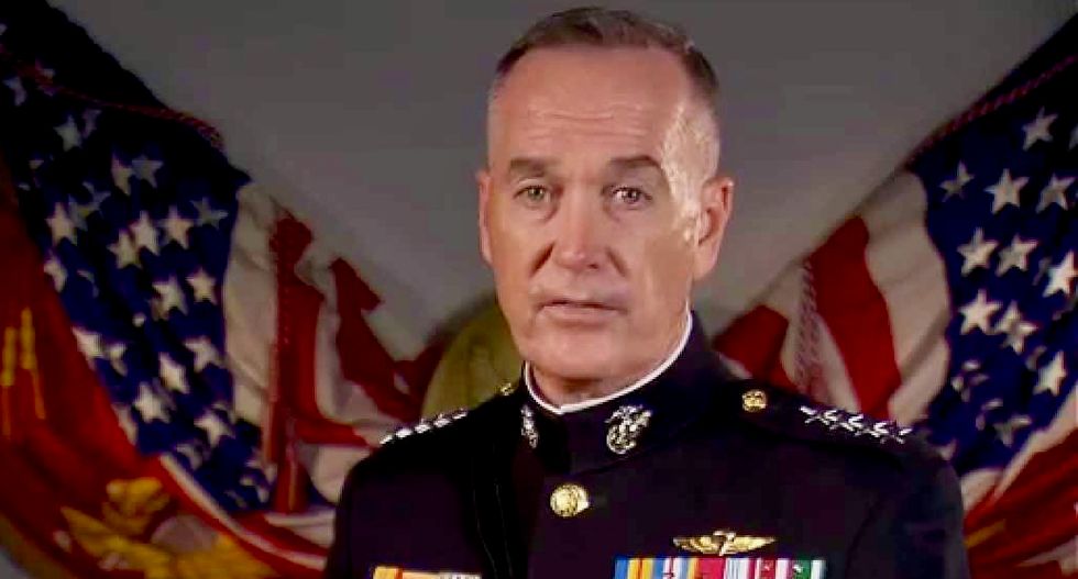 Planning under way for Trump's military parade: General Dunford
