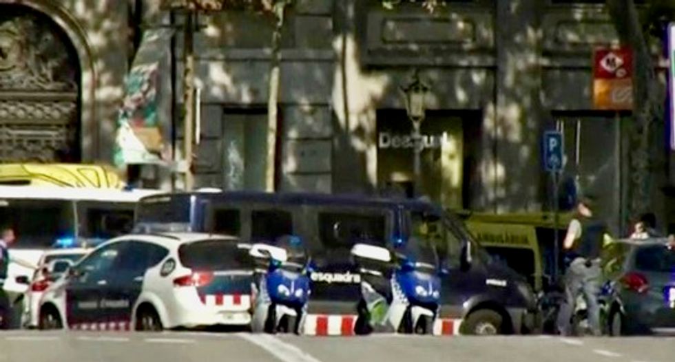 Five terrorists killed south of Barcelona