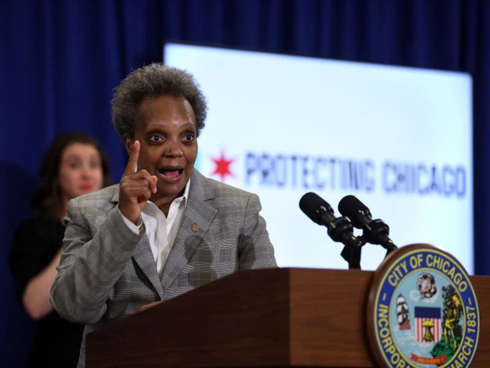 Chicago Mayor Lightfoot to Trump: 'What I really want to say … begins with F and it ends with U'