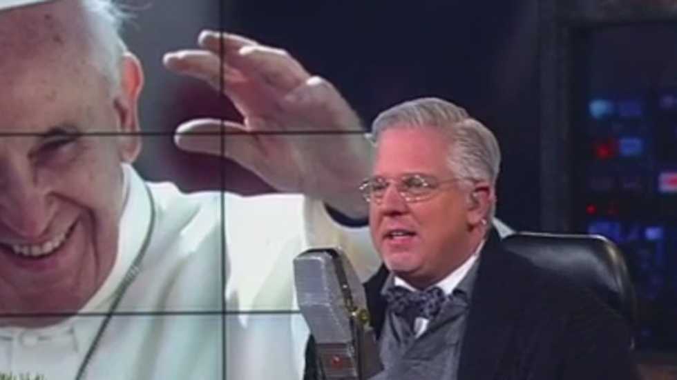 Glenn Beck: The pope is Person of the Year because 'progressives are fascists'