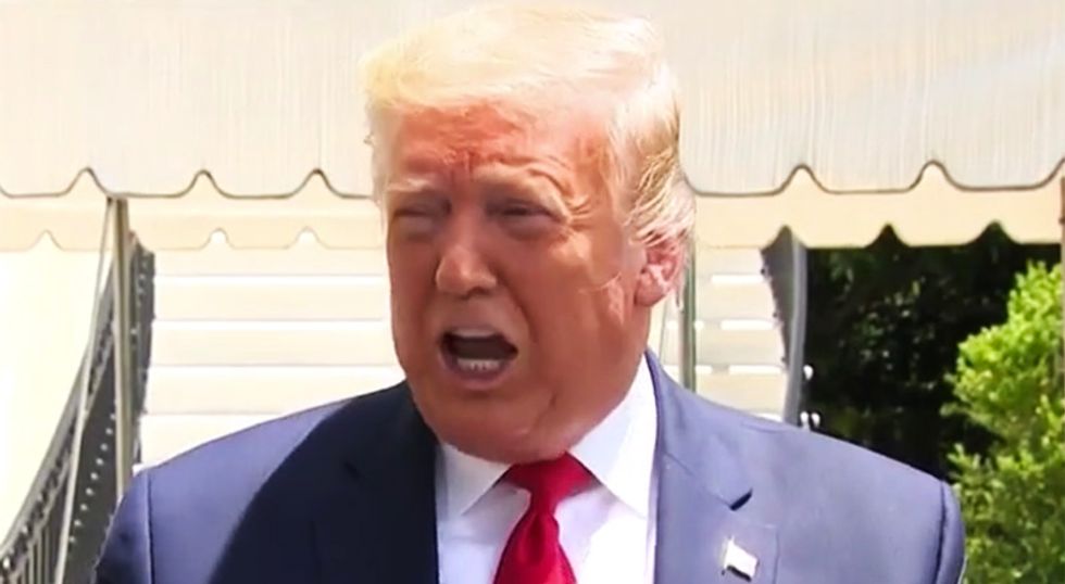 Trump becomes visibly uncomfortable when a Fox host corrects him about his dangerous language