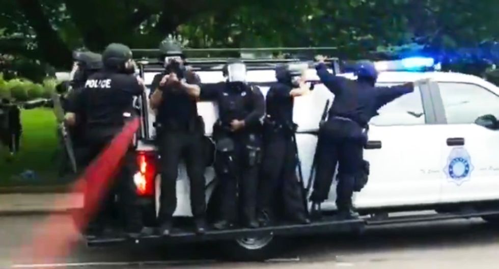 Denver cops busted for doing drive-by shootings of anti-police brutality protesters