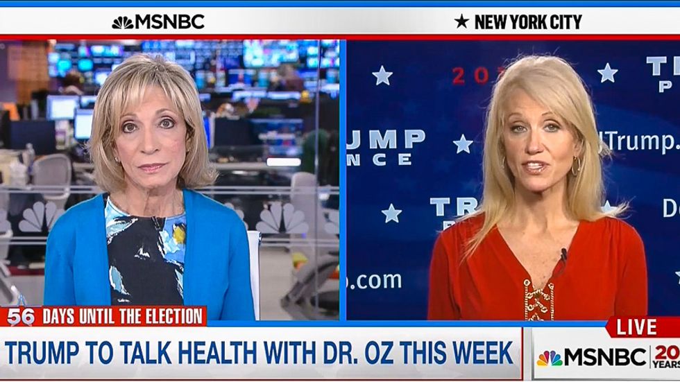Kellyanne Conway calls for less 'medical reporting' on Trump: 'We all have a right to privacy'