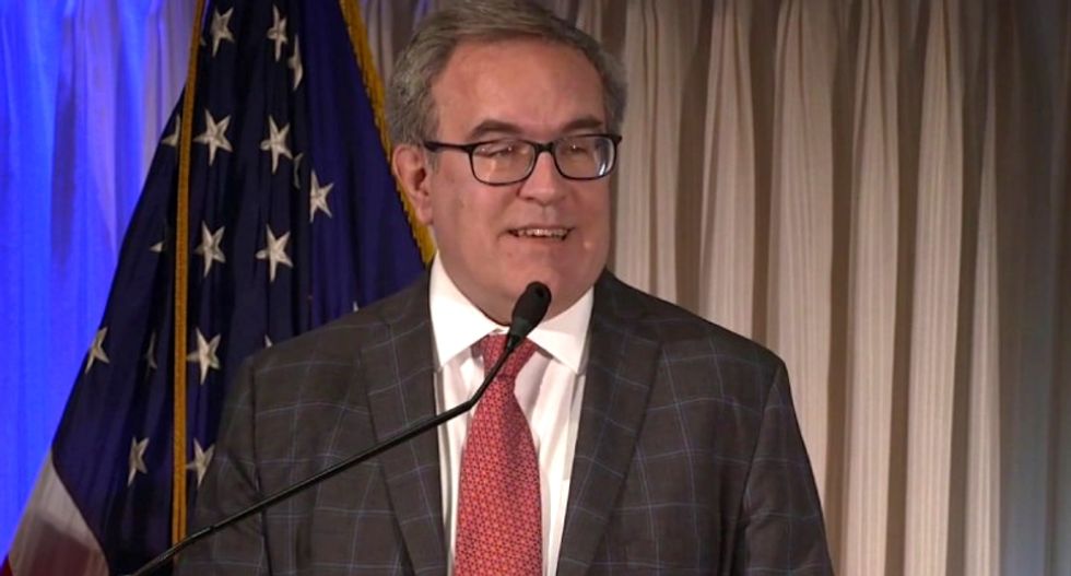 BUSTED: Trump's new EPA chief caught liking racist and conspiratorial social media posts