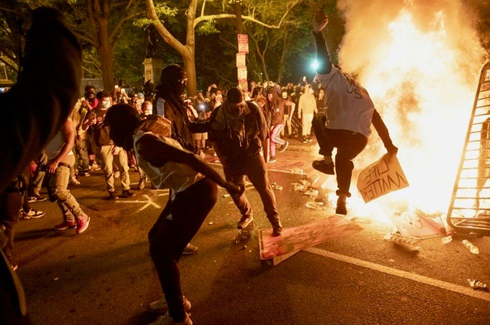 With a deranged, racist reactionary in the White House, it's almost surprising this explosion took so long