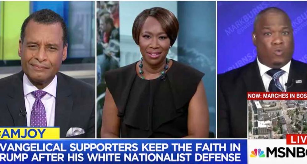 WATCH: Joy Reid stumps Trump-supporting pastor with question about what president has done for black people
