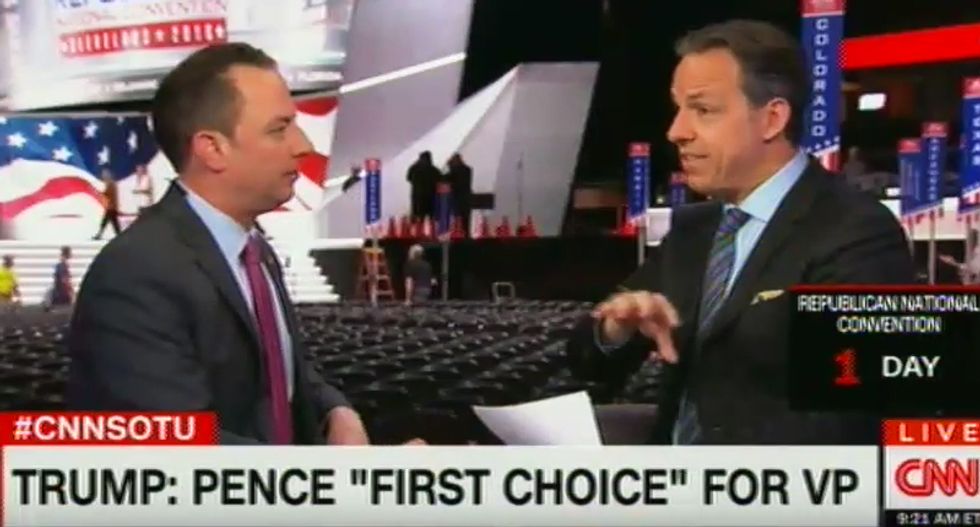 Jake Tapper batters fumbling RNC head over Trump’s continuing plans to ban Muslims from the US