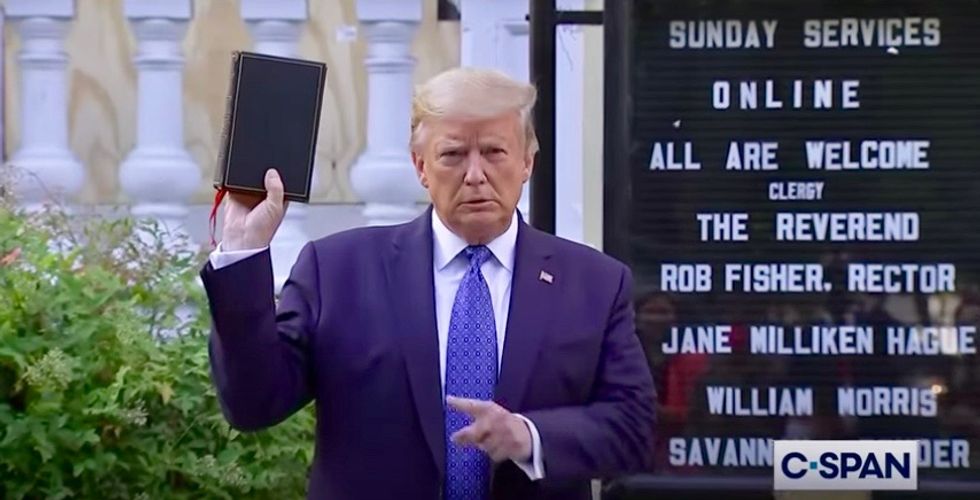 ‘Very proud of themselves’: Senior White House official says Trump team was ‘celebrating’ tear gassing protestors at church
