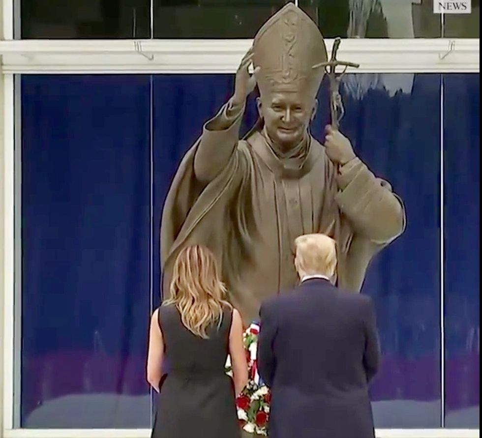 Archbishop hammers Trump’s ‘reprehensible’ Catholic shrine visit after ‘the use of tear gas’ to ‘silence’ and ‘intimidate’