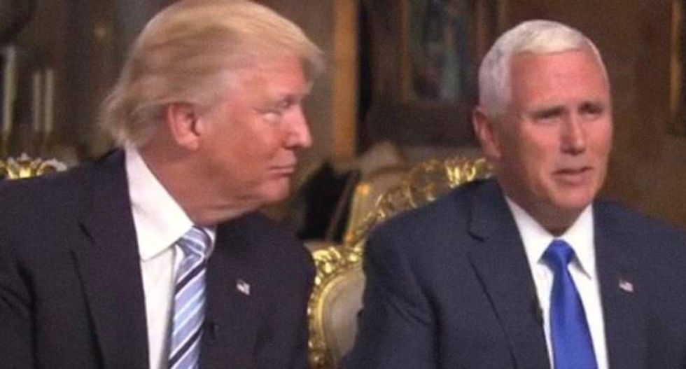 Trump literally tells Pence 'you could say yes' on John McCain question